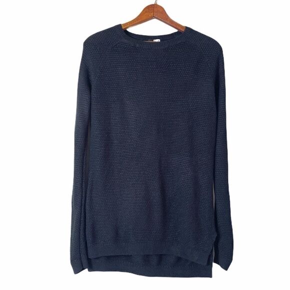 H&M Divided Crewneck High Low Hem Sweater - Picture 1 of 7